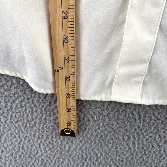 Vintage Steer West Shirt Mens Large White Red Flames Rockabilly Rodeo Cowboy* - Picture 10 of 11